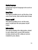 Preview for 58 page of Videocon V1655 User Manual