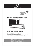 Preview for 1 page of Videocon VS3C3 Series Installation And Repair Manual