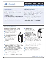 Preview for 1 page of Videofied CT 600 Installation Instructions