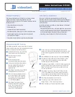 Preview for 1 page of Videofied DCV601 Installation Sheet