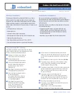 Preview for 1 page of Videofied DCV651 Product Installation Sheet