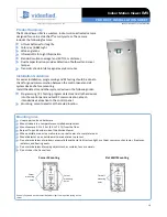 Videofied Indoor Motion Viewer Product Installation Sheet preview