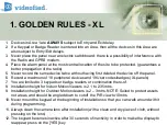 Preview for 3 page of Videofied XL 3.1 Hand Programming Manual