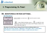 Preview for 16 page of Videofied XL 3.1 Hand Programming Manual