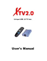 VideoHome XTV2.0 User Manual предпросмотр