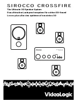 Preview for 1 page of VideoLogic Sirocco Crossfire User Manual