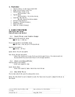 Preview for 3 page of Videology 20/21Z404 Communications Manual