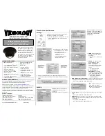 Предварительный просмотр 1 страницы Videology Seawolf DX56WXX Instruction Manual