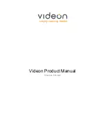 Videon Shavano Product Manual preview