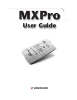 Videonics MXPro User Manual preview