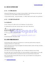 Preview for 88 page of Videopark C PRO Series User Manual