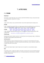 Preview for 92 page of Videopark C PRO Series User Manual