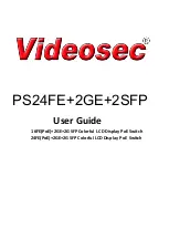 Предварительный просмотр 1 страницы Videosec 16FE(PoE)+2GE+2G SFP User Manual