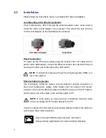 Предварительный просмотр 9 страницы Videosec ICS-20F User Manual