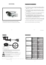 Предварительный просмотр 1 страницы Videosec IRW-860 User Manual