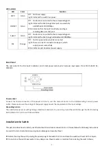 Предварительный просмотр 3 страницы Videosec PS08FE+1GE+1SFP User Manual