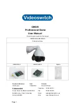 Videoswitch CMOR-D18? CMOR-D26 User Manual предпросмотр