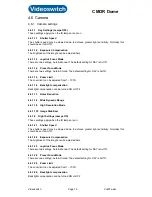 Preview for 20 page of Videoswitch CMOR D4 User Manual