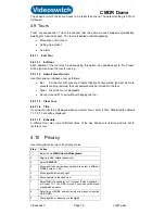 Preview for 23 page of Videoswitch CMOR D4 User Manual