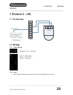 Предварительный просмотр 24 страницы Videoswitch Vi-K2 User Manual