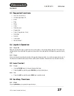 Preview for 29 page of Videoswitch Vi-K2 User Manual
