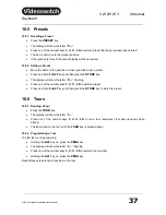 Preview for 39 page of Videoswitch Vi-K2 User Manual