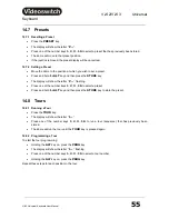 Preview for 57 page of Videoswitch Vi-K2 User Manual