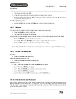 Preview for 81 page of Videoswitch Vi-K2 User Manual