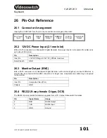 Preview for 103 page of Videoswitch Vi-K2 User Manual