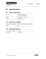 Preview for 106 page of Videoswitch Vi-K2 User Manual