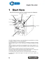 Preview for 7 page of Videoswitch Vi200 User Manual