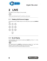 Preview for 12 page of Videoswitch Vi200 User Manual