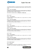 Preview for 47 page of Videoswitch Vi400 User Manual