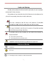 Preview for 2 page of VideoSystemer VSVM-105 User Manual