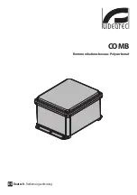 Предварительный просмотр 69 страницы Videotec COMB Instruction Manual