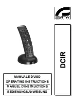 Preview for 1 page of Videotec DCIR Operating Instructions Manual