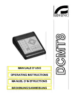 Videotec DCMT8 Operating Instructions Manual preview