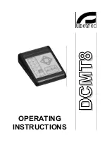 Preview for 16 page of Videotec DCMT8 Operating Instructions Manual