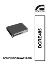 Preview for 33 page of Videotec DCRE485 Operating Instructions Manual