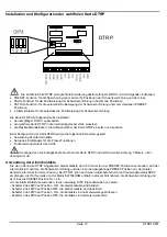 Preview for 74 page of Videotec DTRX1 Operating Instructions Manual