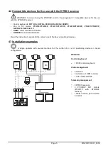 Preview for 7 page of Videotec DTRX3 Operating Instructions Manual