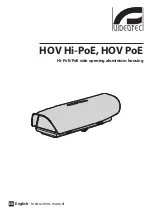 Предварительный просмотр 3 страницы Videotec HOV Hi-PoE Instruction Manual