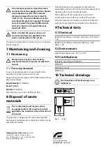 Предварительный просмотр 6 страницы Videotec IRHPS Instruction Manual