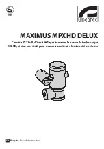 Предварительный просмотр 95 страницы Videotec Maximus MPXHD Delux Instruction Manual