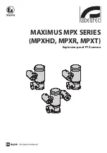 Preview for 3 page of Videotec MAXIMUS MPXT Instruction Manual