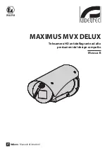 Preview for 15 page of Videotec MAXIMUS MVX DELUX Instruction Manual