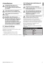 Preview for 19 page of Videotec MAXIMUS MVX DELUX Instruction Manual