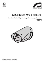 Preview for 27 page of Videotec MAXIMUS MVX DELUX Instruction Manual