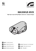 Videotec MAXIMUS MVX Instruction Manual preview