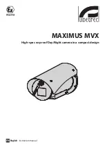 Preview for 3 page of Videotec MAXIMUS MVX Instruction Manual